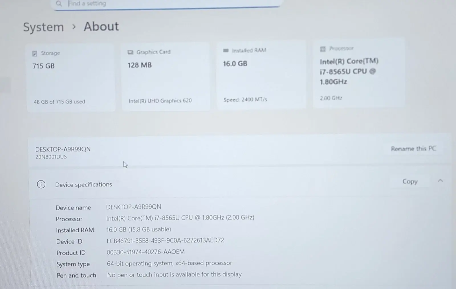 Lenovo ThinkPad E590 (3) Lenovo ThinkPad E590 - Image 10