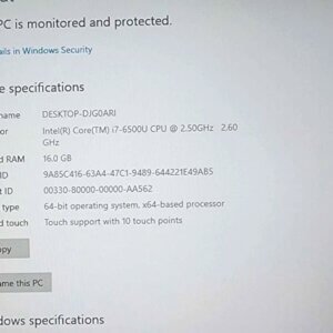 hp envy m7 n109dx touchscreen