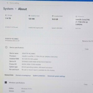 hp elitedesk 800 g3 sff desktop