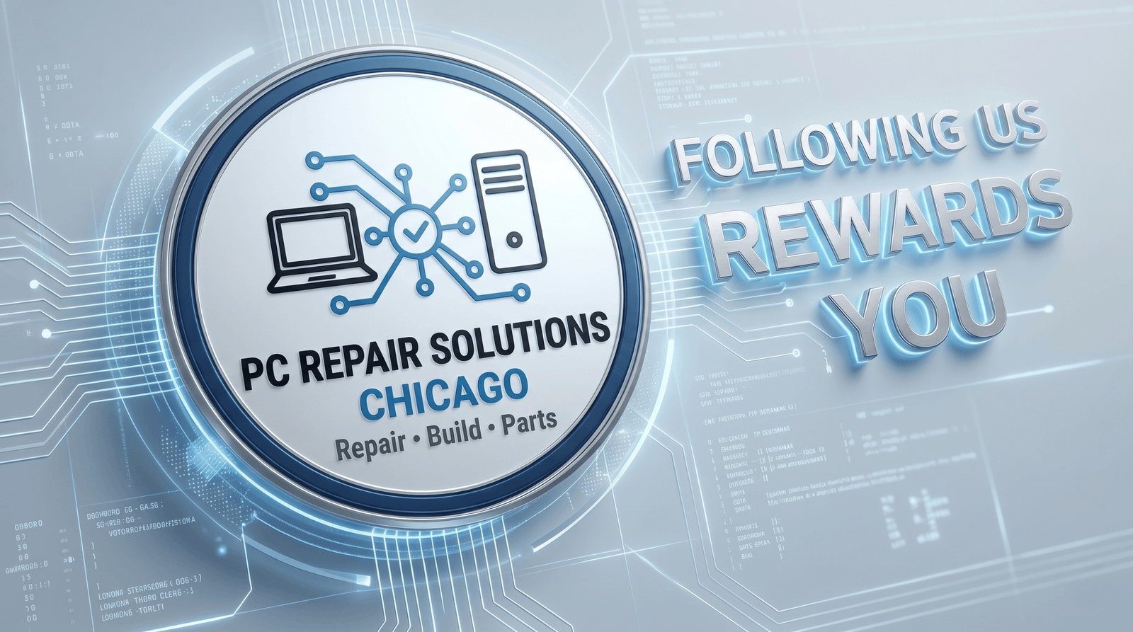following us reward you